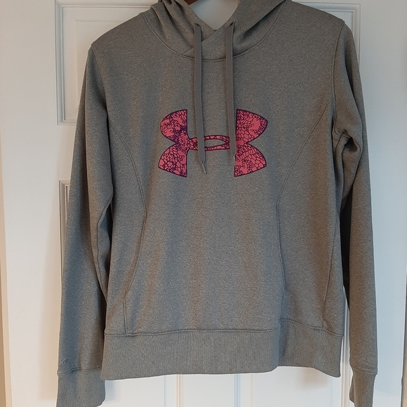 Under Armour Tops - Under Armor Logo Hoodie